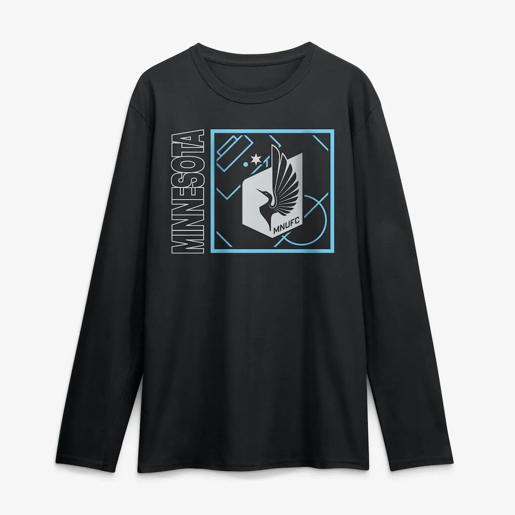 Minnesota United FC  Home Field Pop Personalized Name & Number Long Sleeve T-Shirt