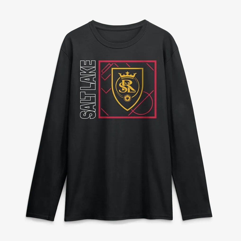 Real Salt Lake  Home Field Pop Personalized Name & Number Long Sleeve T-Shirt