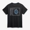Vancouver Whitecaps FC Big & Tall Home Field Pop Personalized Name & Number T-Shirt - Black - Side View