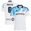 Samuel Piette CF Montreal adidas 2026 Archive Replica Jersey - White - Front View