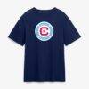 Robert Lewandowski Chicago Fire Authentic Stack Name & Number T-Shirt - Navy - Side View