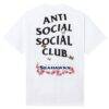 Seattle Seahawks AntiSocialSocialClub x NFL Unisex Blossom T-Shirt - White - Detail View