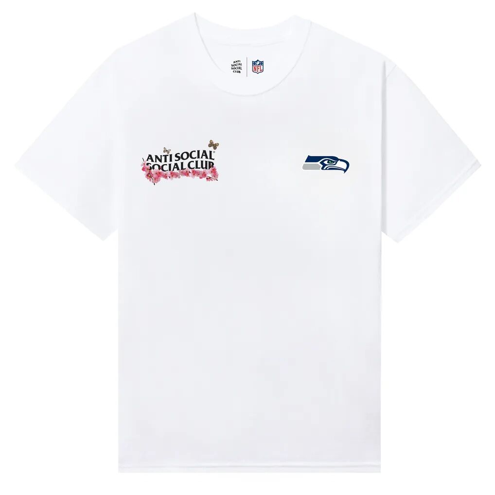 Seattle Seahawks AntiSocialSocialClub x NFL Unisex Blossom T-Shirt