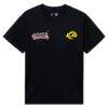 Los Angeles Rams AntiSocialSocialClub x NFL Unisex Blossom T-Shirt - Black - Side View