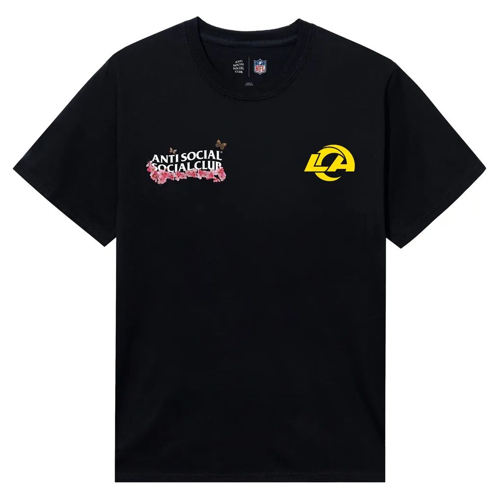 Los Angeles Rams AntiSocialSocialClub x NFL Unisex Blossom T-Shirt