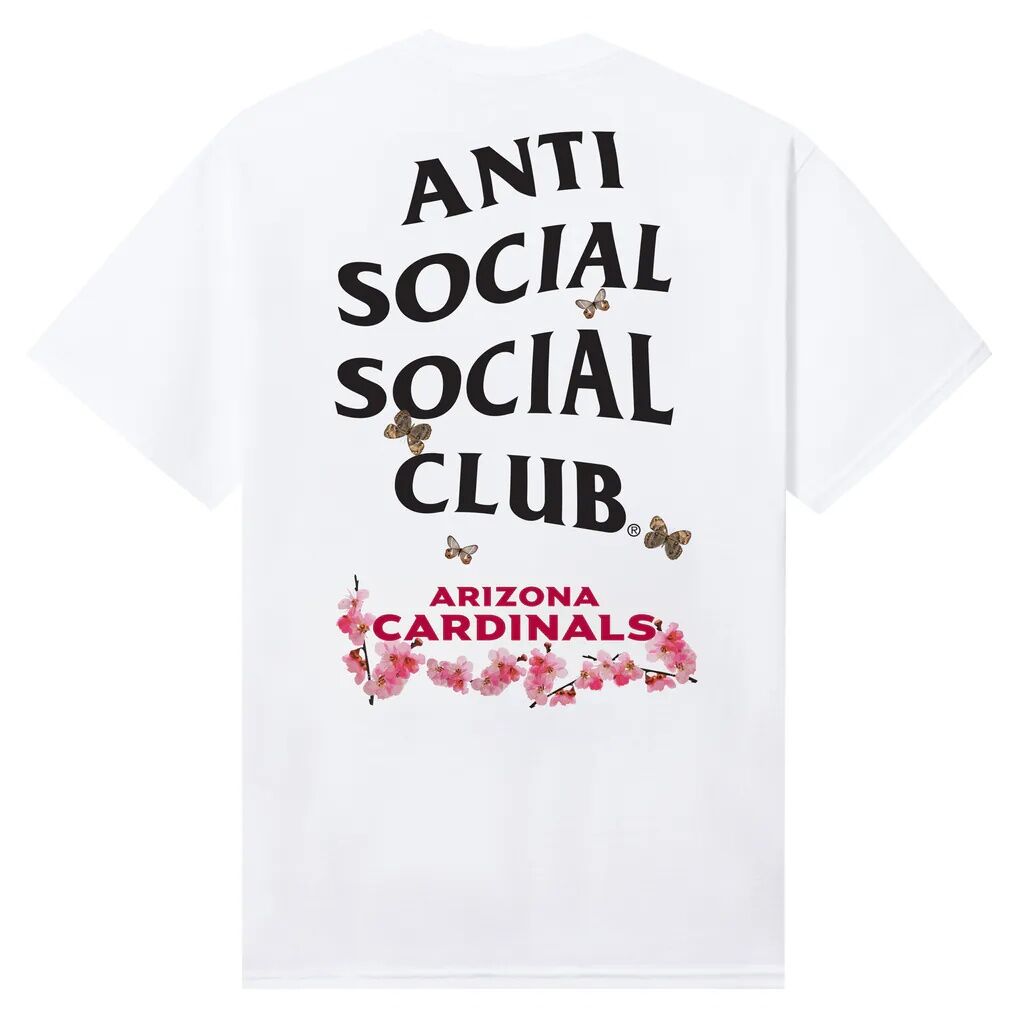 Arizona Cardinals AntiSocialSocialClub x NFL Unisex Blossom T-Shirt