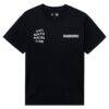 Las Vegas Raiders AntiSocialSocialClub x NFL Unisex Snap T-Shirt - Black - Side View