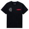 Kansas City Chiefs AntiSocialSocialClub x NFL Unisex Snap T-Shirt - Black - Side View