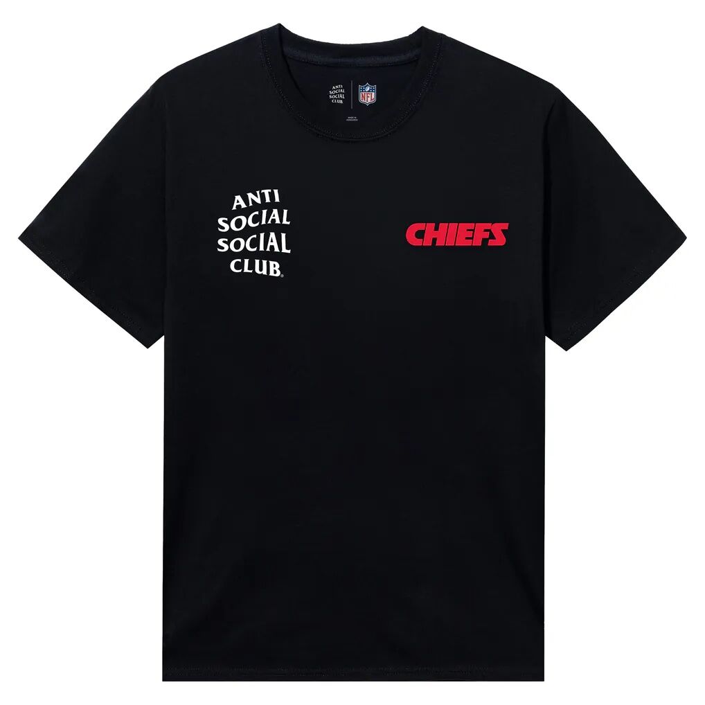 Kansas City Chiefs AntiSocialSocialClub x NFL Unisex Snap T-Shirt