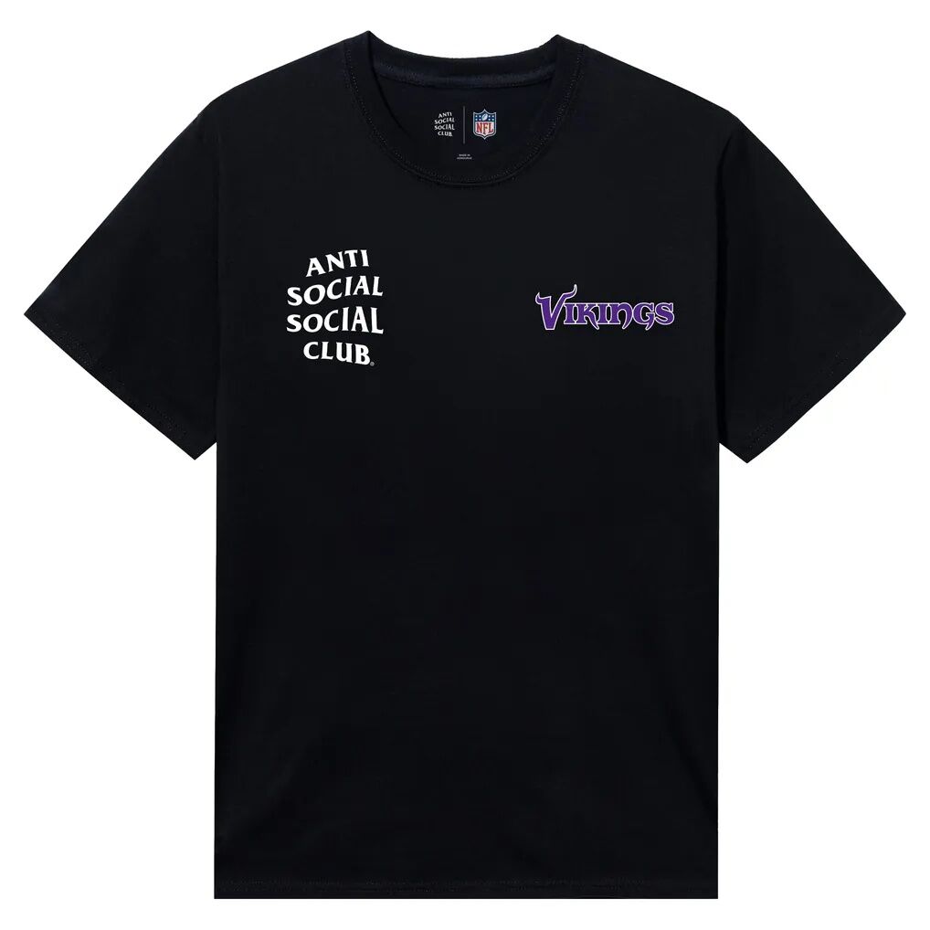 Minnesota Vikings AntiSocialSocialClub x NFL Unisex Snap T-Shirt
