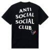 Houston Texans AntiSocialSocialClub x NFL Unisex Snap T-Shirt - Black - Detail View