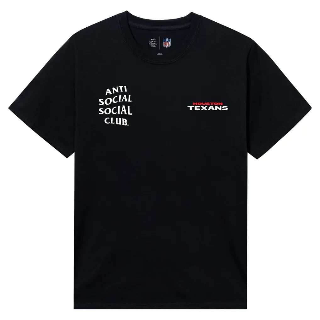 Houston Texans AntiSocialSocialClub x NFL Unisex Snap T-Shirt