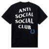 Indianapolis Colts AntiSocialSocialClub x NFL Unisex Snap T-Shirt - Black - Detail View
