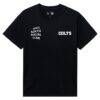 Indianapolis Colts AntiSocialSocialClub x NFL Unisex Snap T-Shirt - Black - Side View