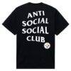 Pittsburgh Steelers AntiSocialSocialClub x NFL Unisex Snap T-Shirt - Black - Detail View