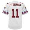 Larry Fitzgerald Arizona Cardinals 2004 Mitchell & Ness Youth Legacy Home Throwback Jersey - White - Detail View
