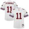 Larry Fitzgerald Arizona Cardinals 2004 Mitchell & Ness Youth Legacy Home Throwback Jersey - White - Front View