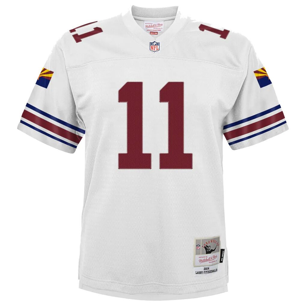 Larry Fitzgerald Arizona Cardinals 2004 Mitchell & Ness Youth Legacy Home Throwback Jersey