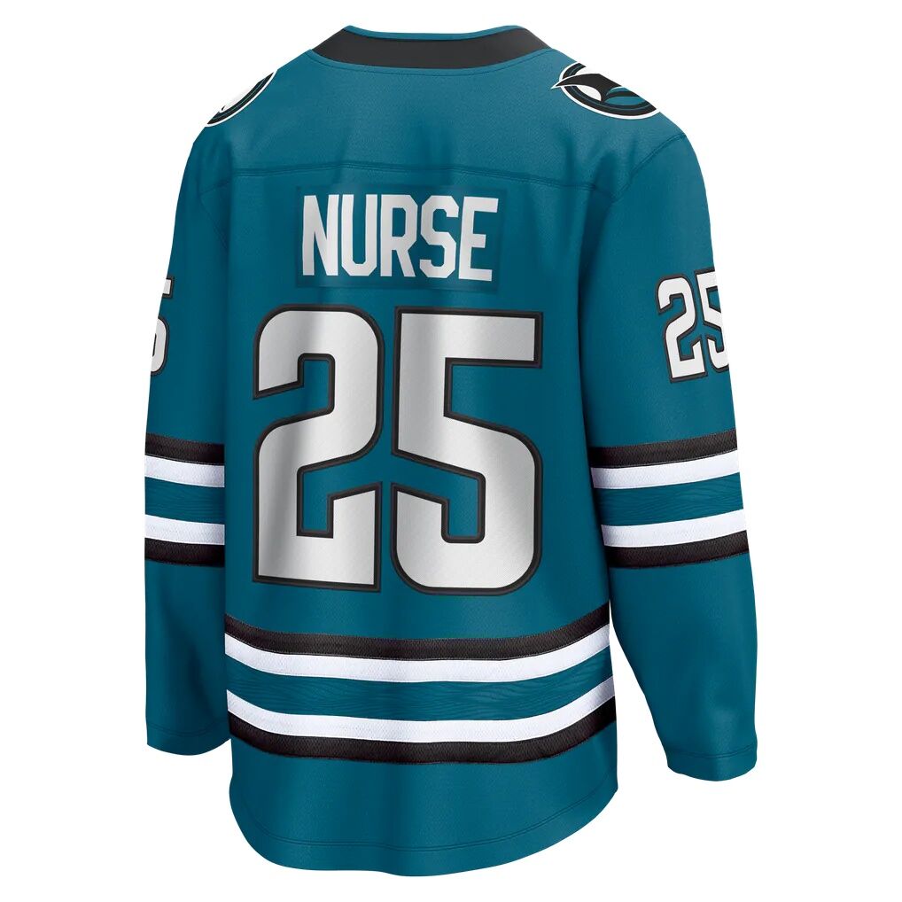 Darnell Nurse San Jose Sharks Fashion7 Home Breakaway Jersey