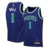 LaMelo Ball Minnesota Timberwolves Nike Youth Swingman Jersey - Blue - Front View