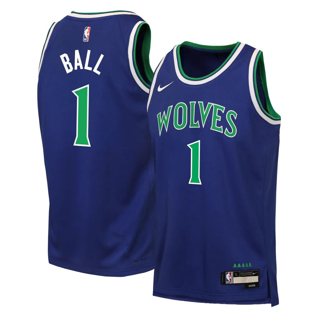 LaMelo Ball Minnesota Timberwolves Nike Youth Swingman Jersey - Icon Edition