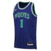 LaMelo Ball Minnesota Timberwolves Nike Youth Swingman Jersey - Blue - Side View
