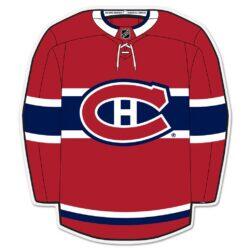 Montreal Canadiens 22" Home Jersey Wall Sign