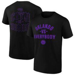 Orlando City SC Paper Planes Unisex The City Is Mine T-Shirt - Black - Front View