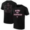 Inter Miami CF Paper Planes Unisex The City Is Mine T-Shirt - Black - Front View