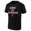 Inter Miami CF Paper Planes Unisex The City Is Mine T-Shirt - Black - Side View