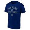 San Diego FC Paper Planes Unisex The City Is Mine T-Shirt - Navy - Side View