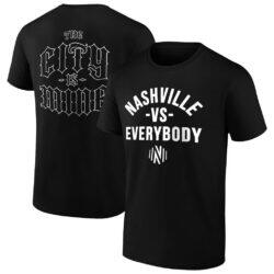 Nashville SC Paper Planes Unisex The City Is Mine T-Shirt - Black - Front View
