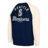 Seattle Mariners Darius Rucker Collection by Fashion7 Henley Long Sleeve T-Shirt - - Alt1