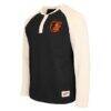 Baltimore Orioles Darius Rucker Collection by Fashion7 Henley Long Sleeve T-Shirt - - Detail View