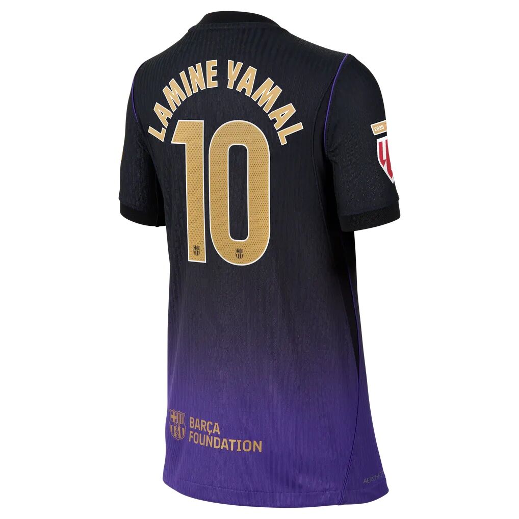 Lamine Yamal Barcelona Nike Youth 2026/27 Away Match Authentic Jersey