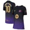 Lamine Yamal Barcelona Nike Youth 2026/27 Away Match Authentic Jersey - Purple - Front View