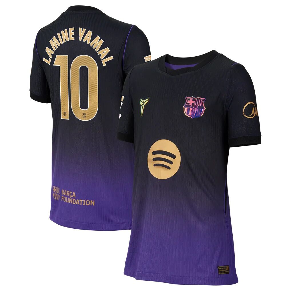 Lamine Yamal Barcelona Nike Youth 2026/27 Away Match Authentic Jersey