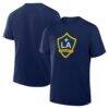 LA Galaxy Fashion7 Logo T-Shirt - Navy - Front View