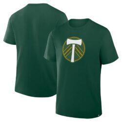 Portland Timbers Fashion7 Logo T-Shirt - Green - Front View