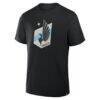 Minnesota United FC Fashion7 Logo T-Shirt - Black - Alt1