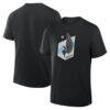 Minnesota United FC Fashion7 Logo T-Shirt - Black - Front View