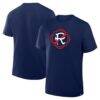 New England Revolution Fashion7 Logo T-Shirt - Navy - Front View