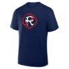 New England Revolution Fashion7 Logo T-Shirt - Navy - Side View