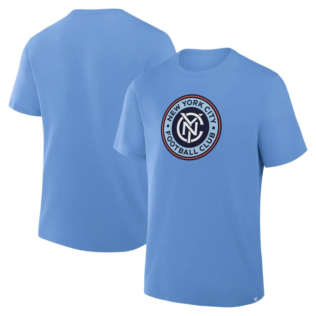 New York City FC Fashion7 Logo T-Shirt - Sky Blue