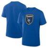 San Jose Earthquakes Fashion7 Logo T-Shirt - Blue - Front View
