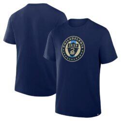 Philadelphia Union Fashion7 Logo T-Shirt - Navy - Front View