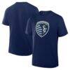 Sporting Kansas City Fashion7 Logo T-Shirt - Navy - Front View