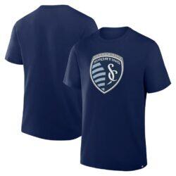 Sporting Kansas City Fashion7 Logo T-Shirt - Navy - Front View