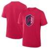 St. Louis CITY SC Fashion7 Logo T-Shirt - Red - Front View