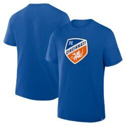 FC Cincinnati Fashion7 Logo T-Shirt - Blue - Front View